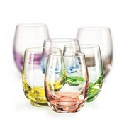 Sklenice - Rainbow 60ml 6ks