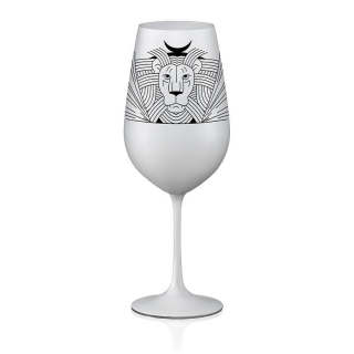 Sklenice na víno - Znamení lev 550ml
