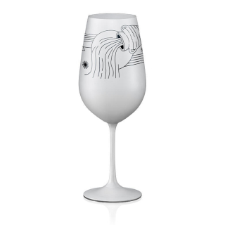 Sklenice na víno - Znamení vodnář 550ml