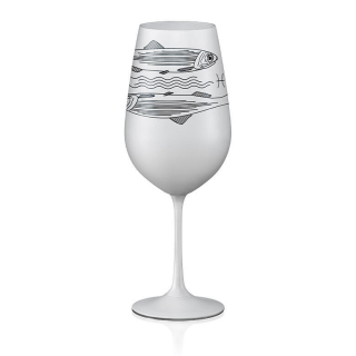 Sklenice na víno - Znamení ryby 550ml