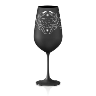 Sklenice na víno - Znamení rak 550ml