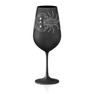 Sklenice na víno - Znamení štír 550ml