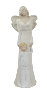 Anděl - Lucja s chlapcem 31cm