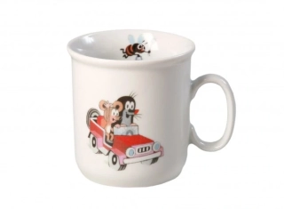 Hrnek Krteček a autíčko 220ml