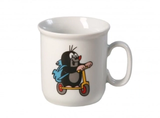 Hrnek Krteček a koloběžka 220ml