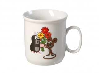 Hrnek Krteček a kytička 220ml