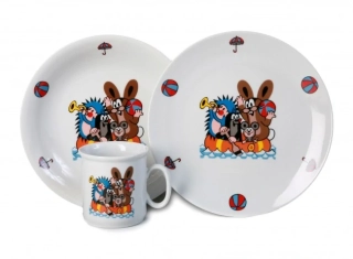 Talířová sada Krteček a kamarádi